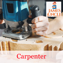 Carpenter Mr. Milan Mondal in Rampurhat